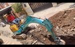 Kubota Mini Excavator with Rock Breaker